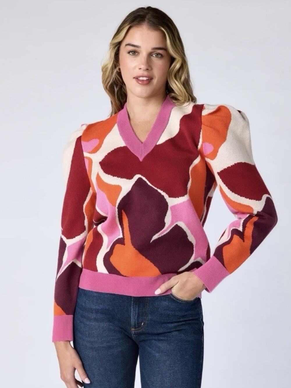 Crosby by Mollie Burch Teddie Sweater Size S